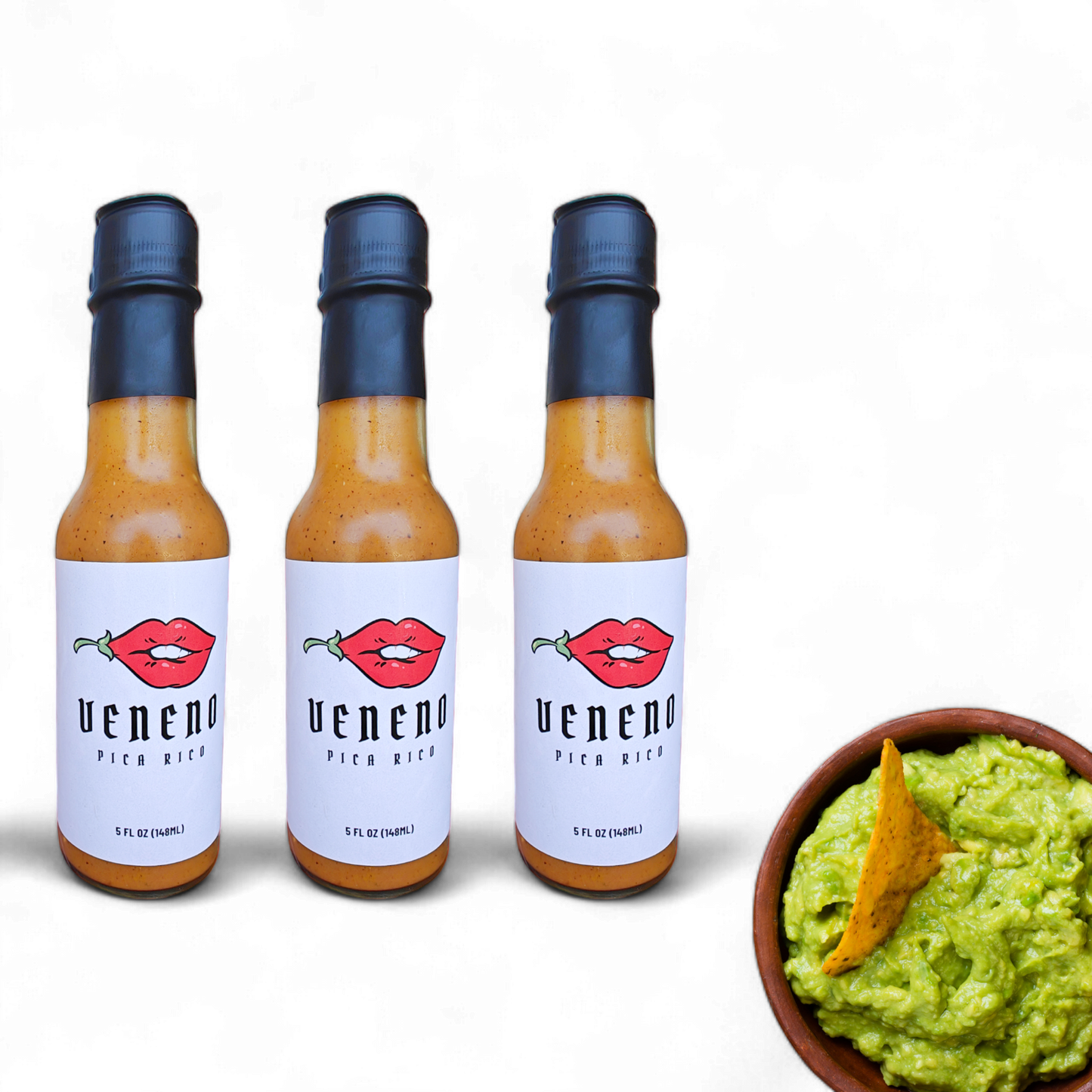 3 Veneno Sauces